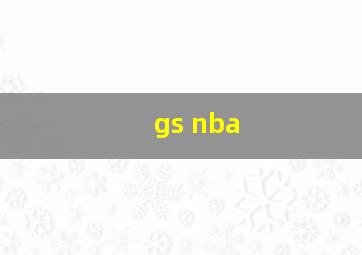 gs nba